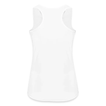 Débardeur respirant Femme - blanc - Dos - Zoe (177cm)