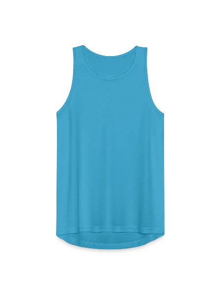 Men's Breathable Tank Top - sapphire blue - Front