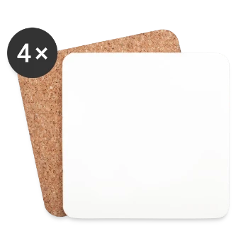 Coasters (set of 4) - white - Front