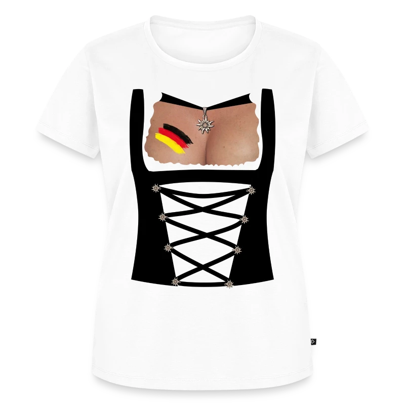 Dirndl - DEUTSCHLAND - Frauen Premium T-Shirt