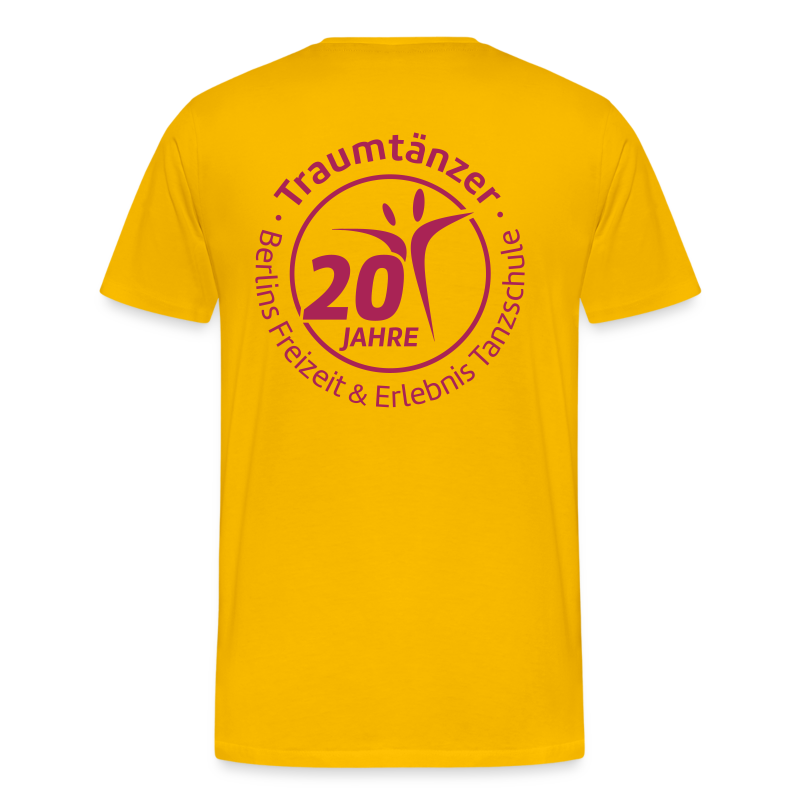 T-Shirt Traumtänzer 20 Jahre - Männer Premium T-Shirt