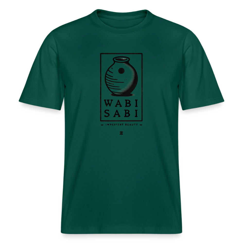 Wabi Sabi · Organic T-shirt — forest — front