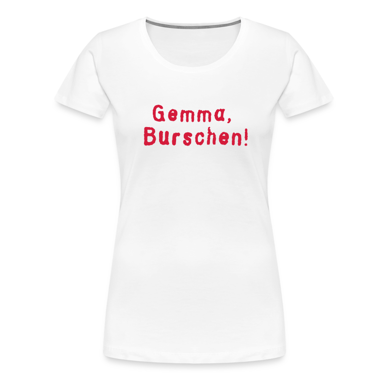 Gemma Burschen Fussball-Shirt - Frauen Premium T-Shirt