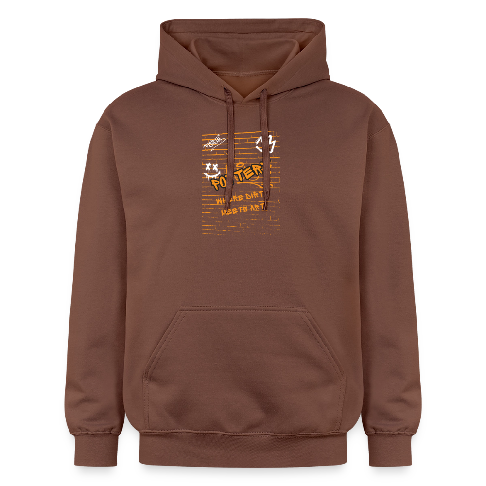 Pottery, Where Dirt Meets Art Softstyle® Midweight · Hoodie — cocoa — front