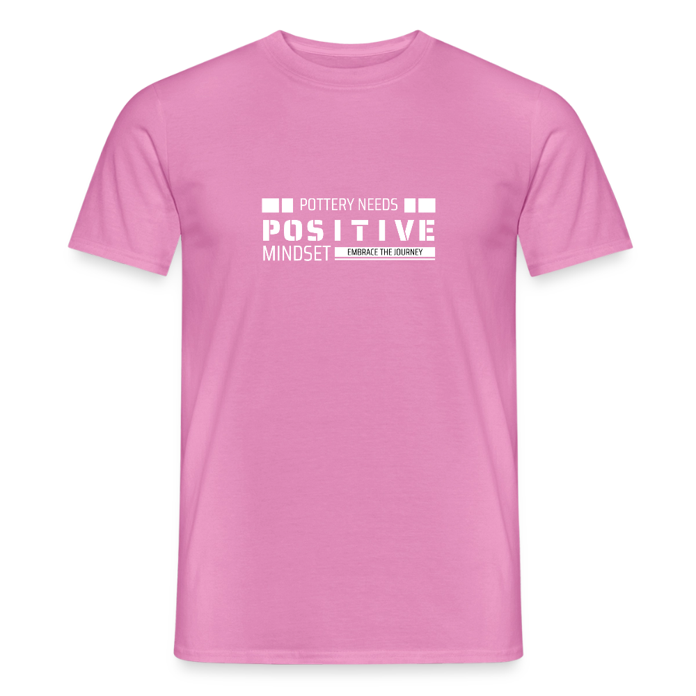 Pottery Needs Positive Mindset · T-shirt — pink — front