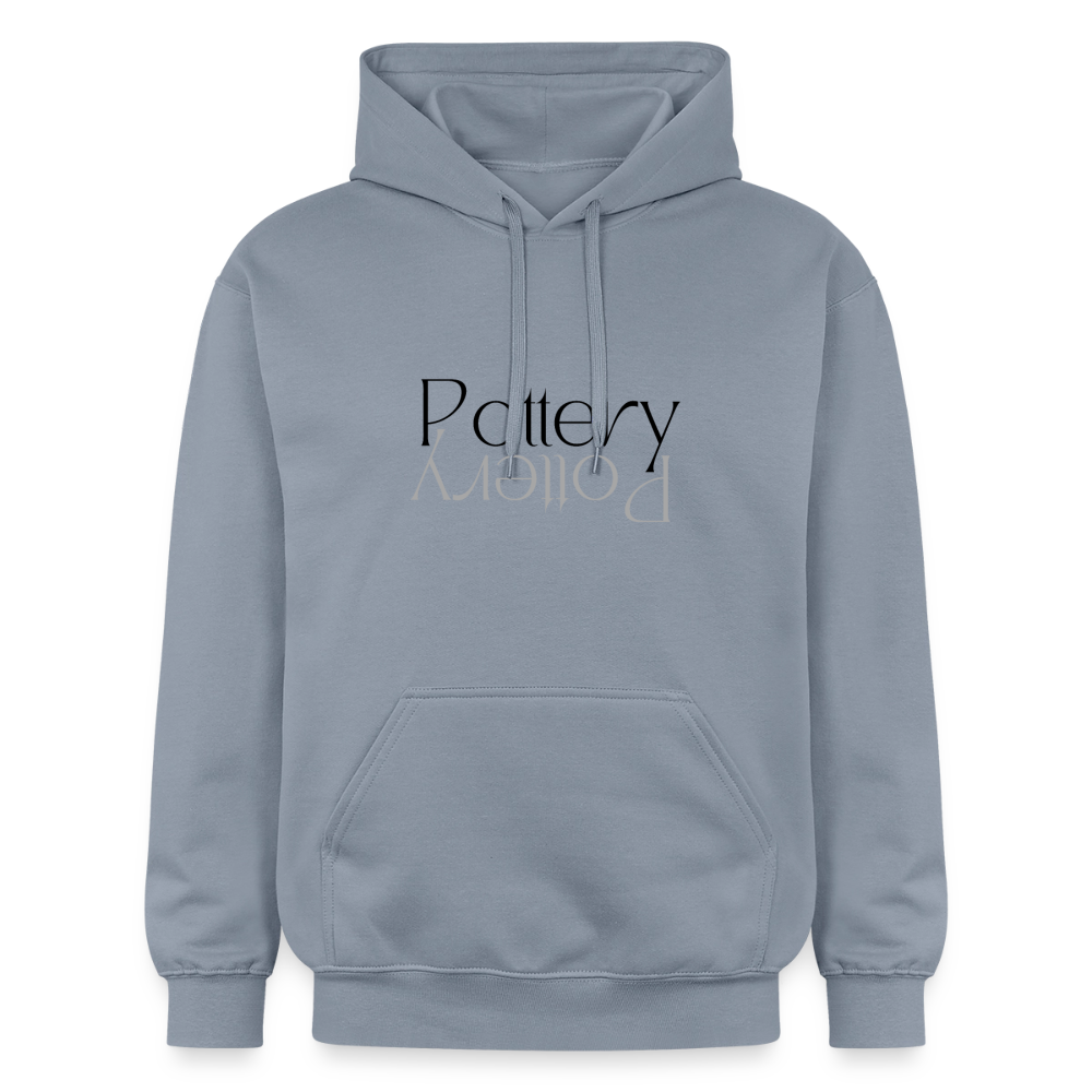 Pottery Reflection Softstyle® Midweight · Hoodie — blue — front