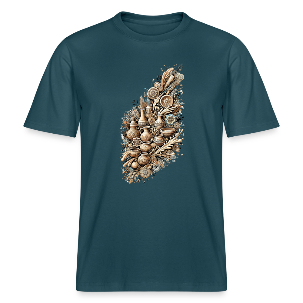 Pottery Bouquet · Organic T-shirt — stargazer — front