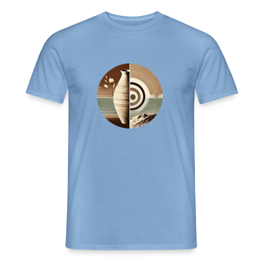 Pottery Is My Escape · T-shirt — carolina blue — front