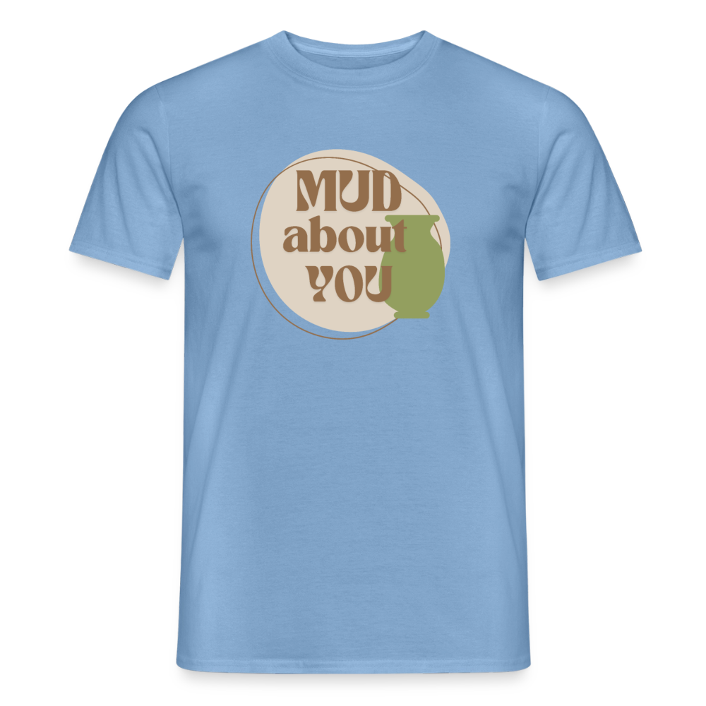 Mud About You · T-shirt — carolina blue — front