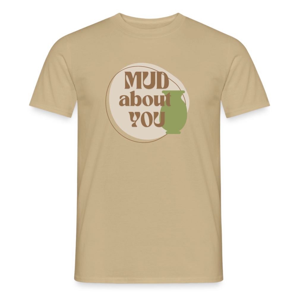 Mud About You · T-shirt — sand beige — front