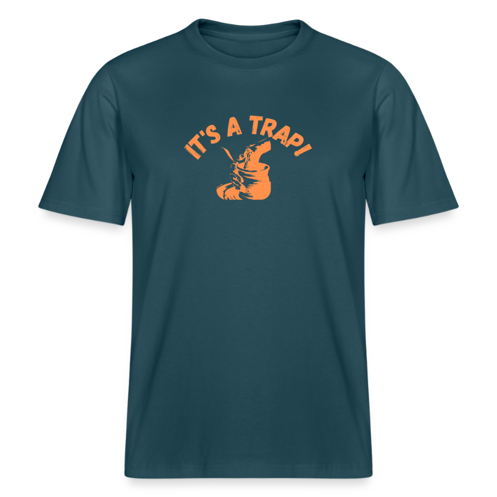 It’s A Trap · Organic T-shirt — stargazer — front