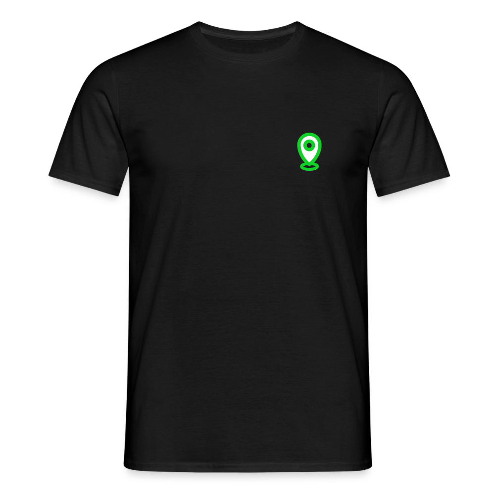 Männer T-Shirt Route - front