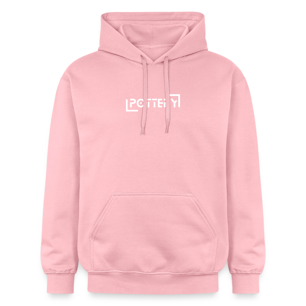 Pottery Softstyle® Midweight · Hoodie — light pink — front