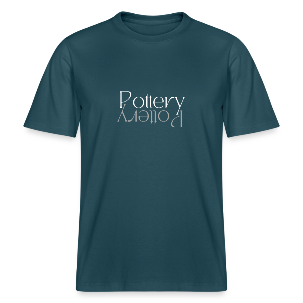 Pottery (white) · Organic T-shirt — stargazer — front