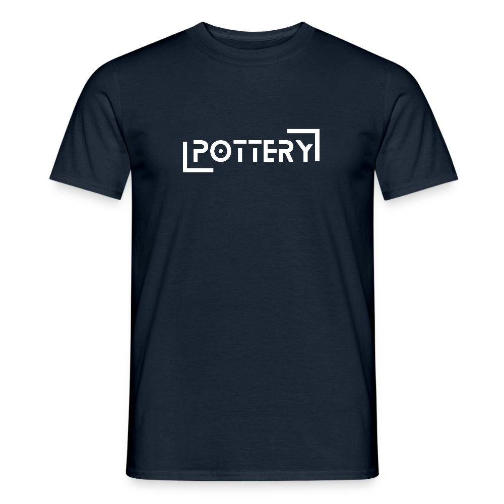 Pottery · T-shirt — navy — front