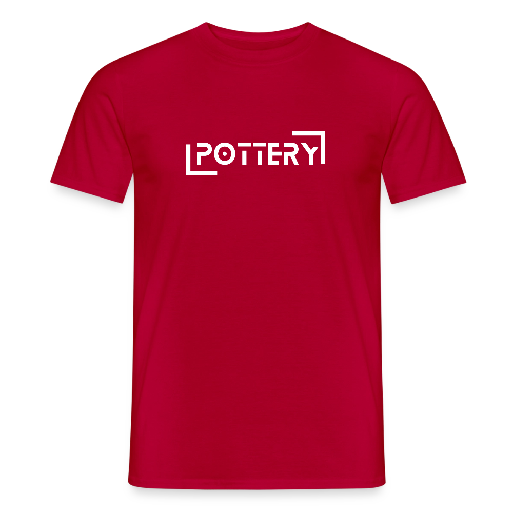 Pottery · T-shirt — red — front