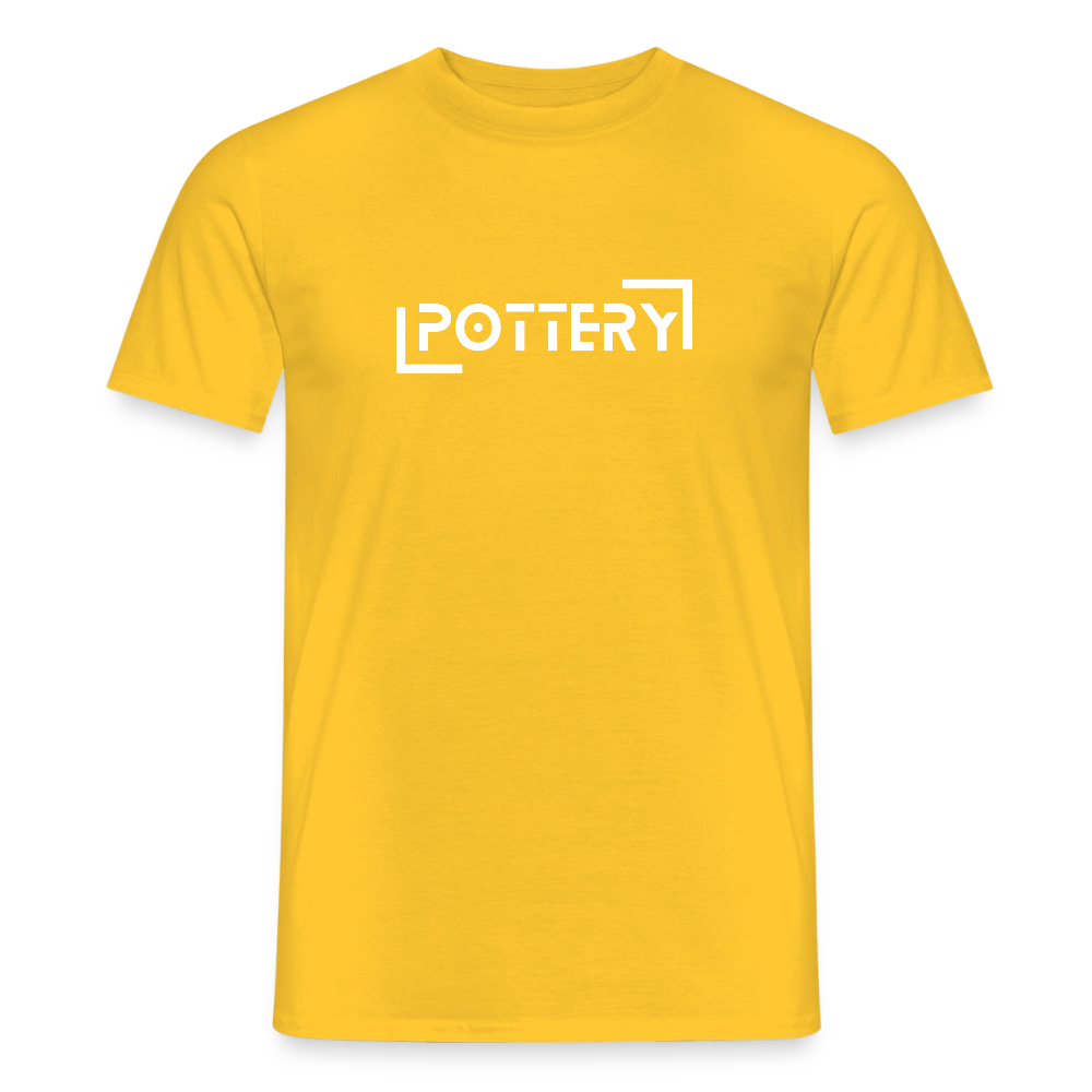 Pottery · T-shirt — yellow — front