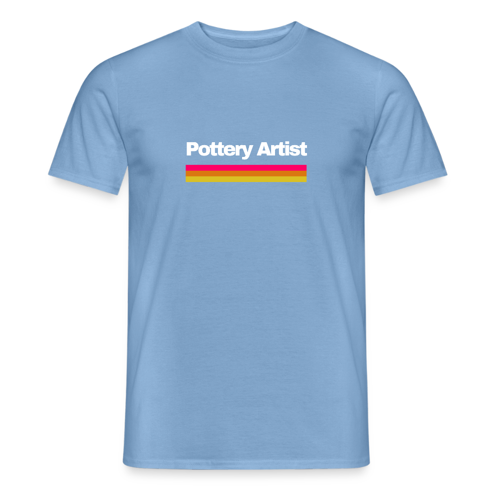 Pottery Artist · T-shirt — carolina blue — front