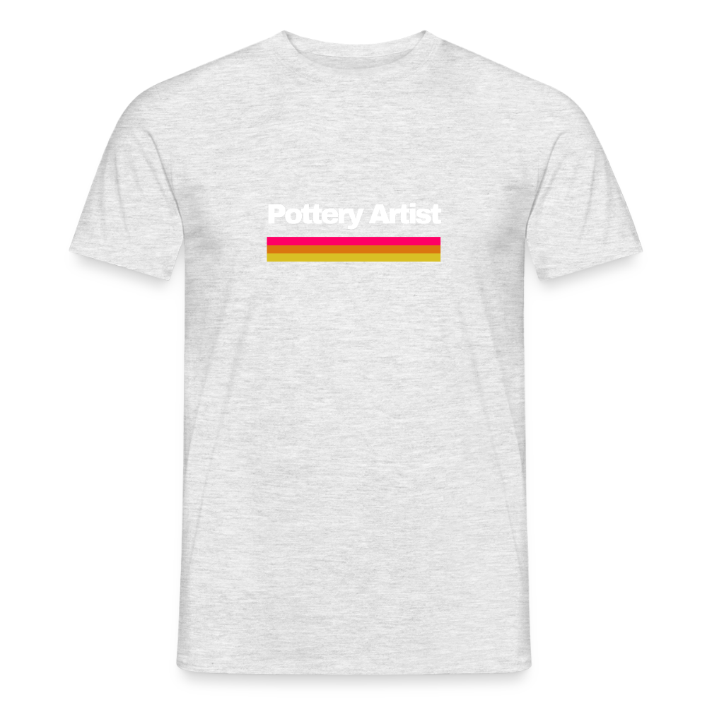 Pottery Artist · T-shirt — heather grey — front