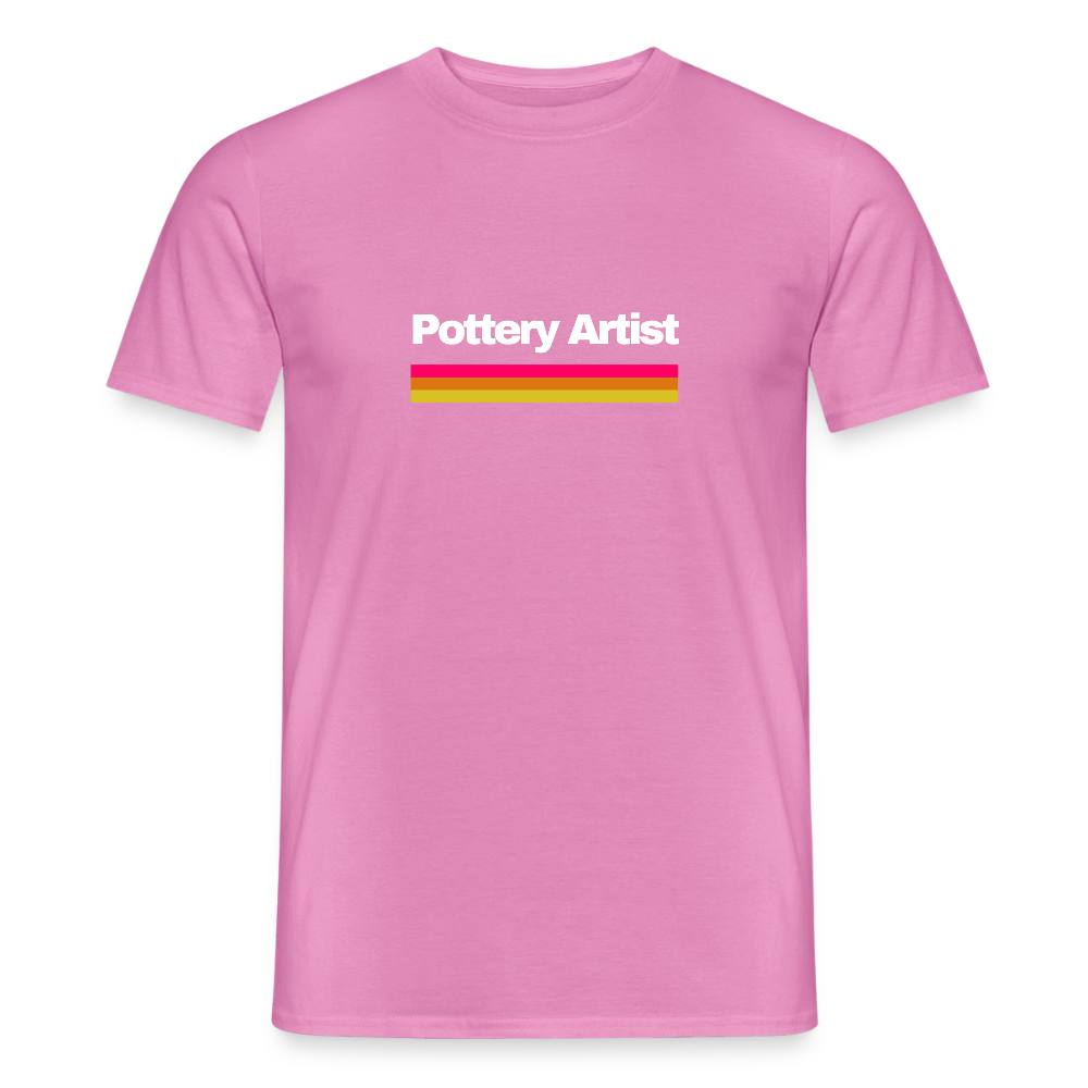 Pottery Artist · T-shirt — pink — front