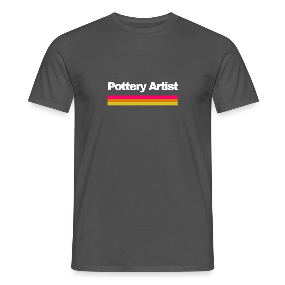 Pottery Artist · T-shirt — charcoal grey — front