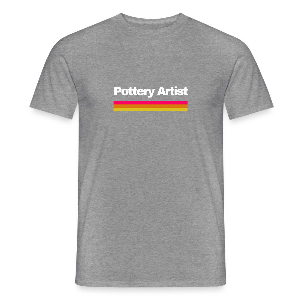 Pottery Artist · T-shirt — graphite heather — front