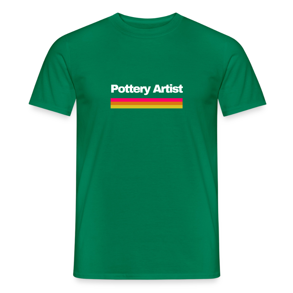 Pottery Artist · T-shirt — kelly green — front