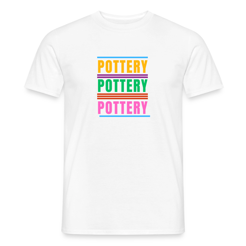 Pottery Pottery Pottery · T-shirt — white — front