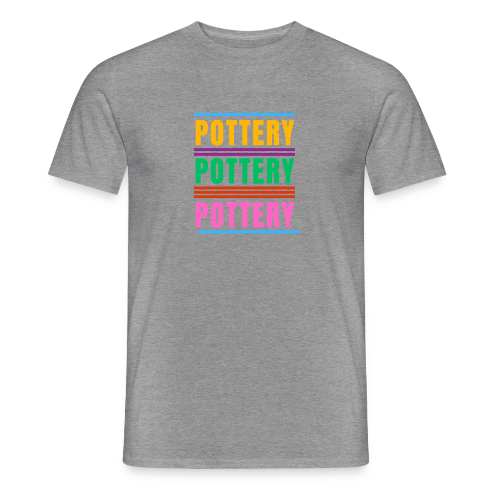 Pottery Pottery Pottery · T-shirt — graphite heather — front
