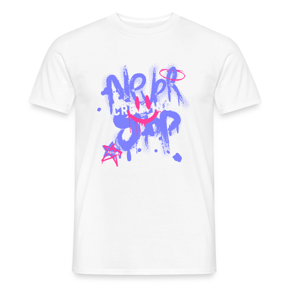 Never Stop Creating · T-shirt — white — front