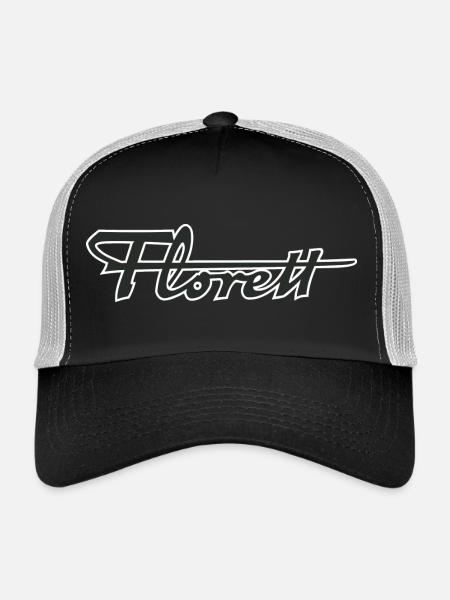 Florett Kreidler - Trucker Cap - Schwarz/Steingrau