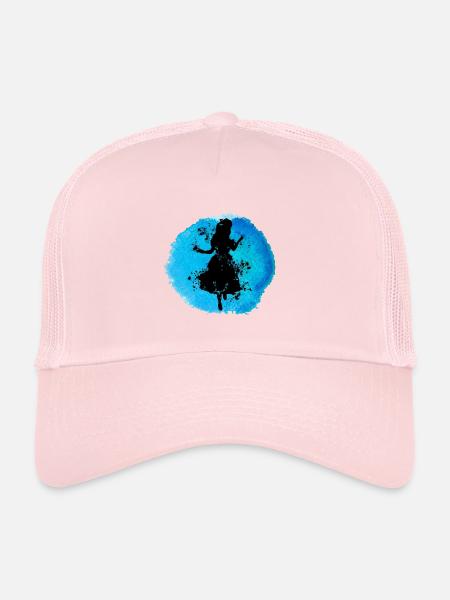 Alice in Underground - Trucker Cap - pale pink - Front