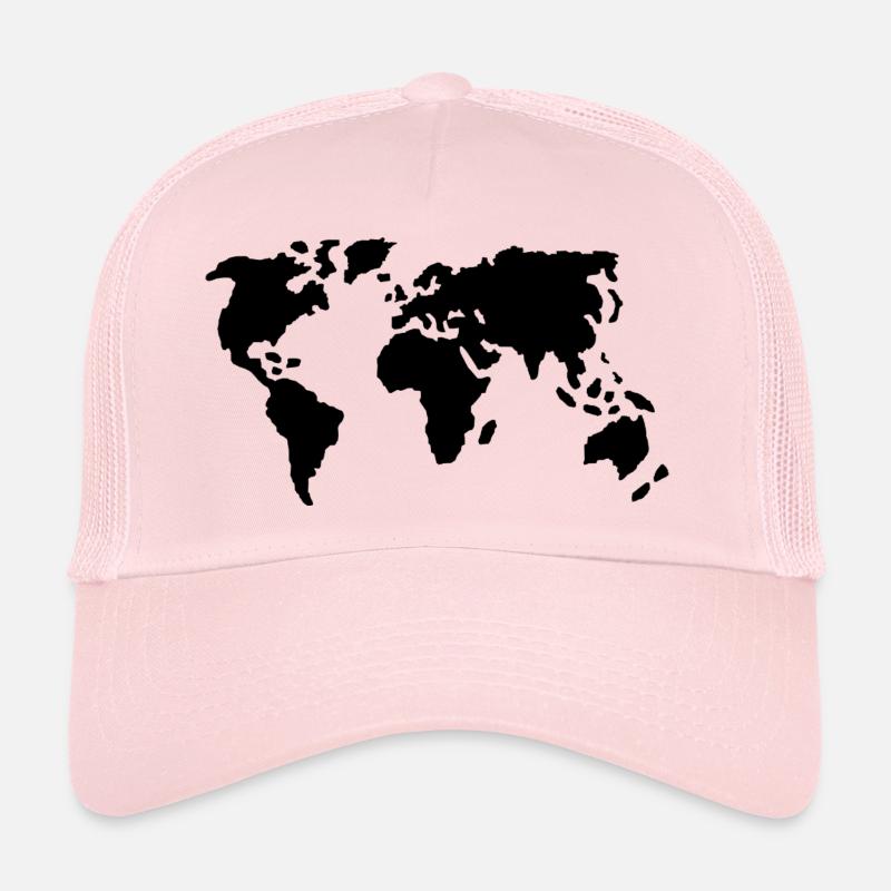 Welt - Trucker Cap - Hellrosa