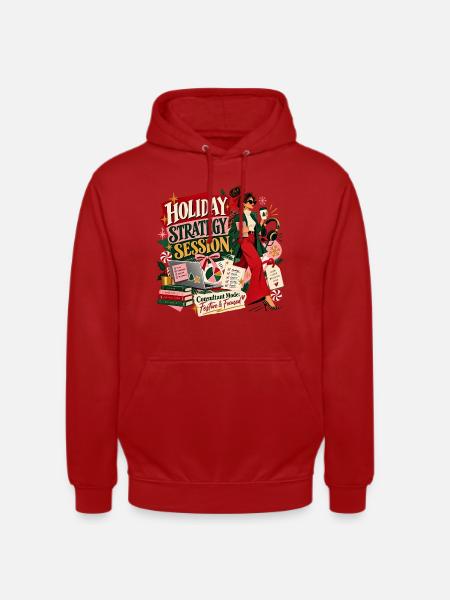 Urlaubsstrategie - Unisex Hoodie - Rot