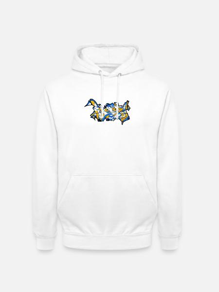 FCCZJ Graffiti - Unisex Hoodie - Weiß