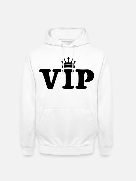 VIP - Unisex Hoodie - Weiß