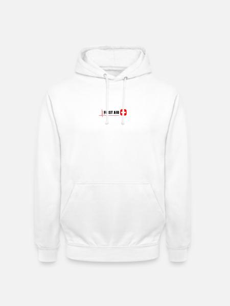 ERSTE HILFE - Unisex Hoodie - Weiß