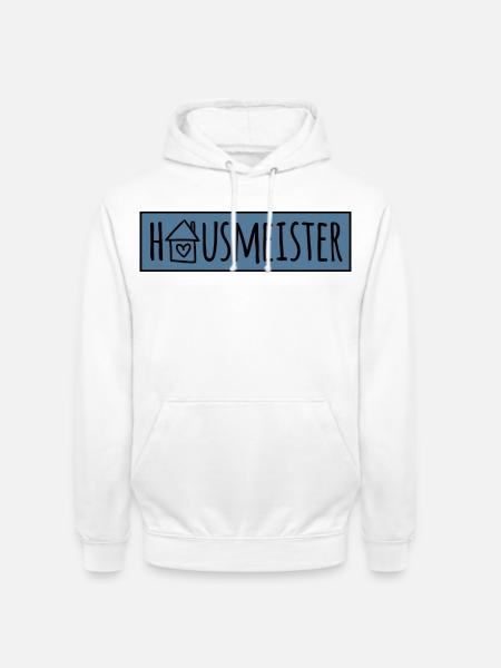 Hausmeister - Unisex Hoodie - Weiß