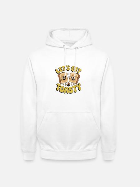 Lass uns warm werden - Unisex Hoodie - Weiß