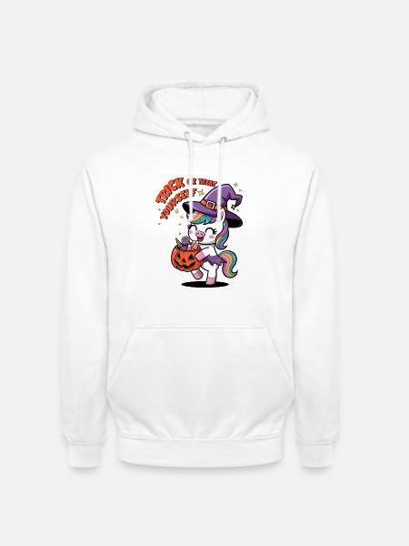 Trick Or Treat Yourself - Unisex Hoodie - white
