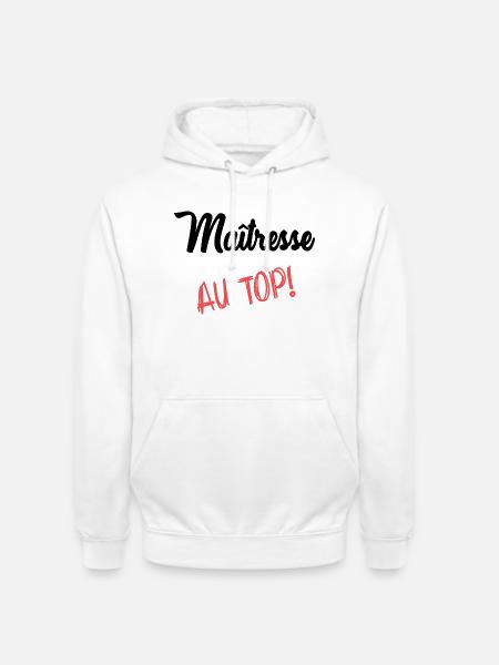 MISTRESS - Unisex Hoodie - white