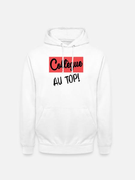 COLLEAGUE. START. RETIREMENT - Unisex Hoodie - white