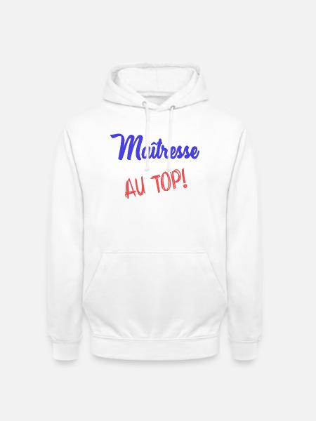 MISTRESS - Unisex Hoodie - white