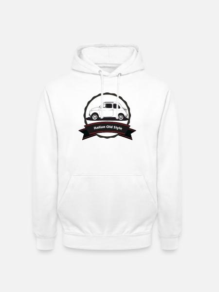 500 - Sweat-shirt à capuche unisexe - blanc