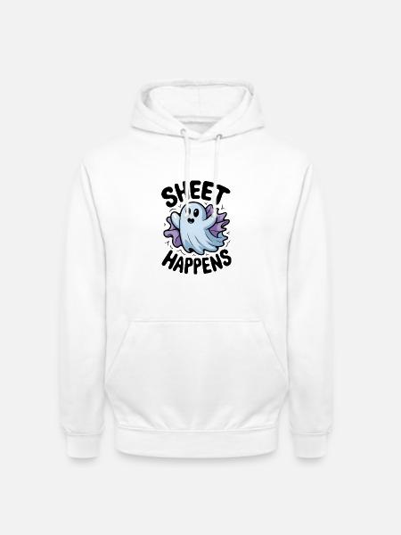 Blatt passiert - Unisex Hoodie - Weiß