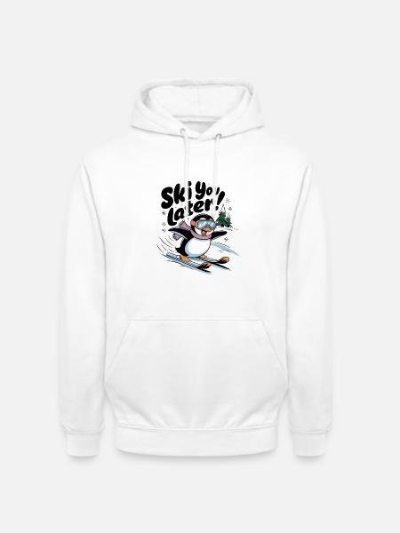 Ski You Later - Unisex Hoodie - white