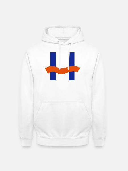H Boot Klassenzeichen - Unisex Hoodie - Weiß