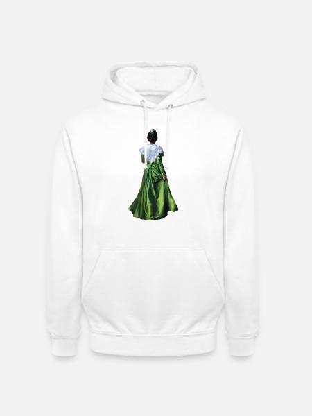 Arlesienne Grün - Unisex Hoodie - Weiß
