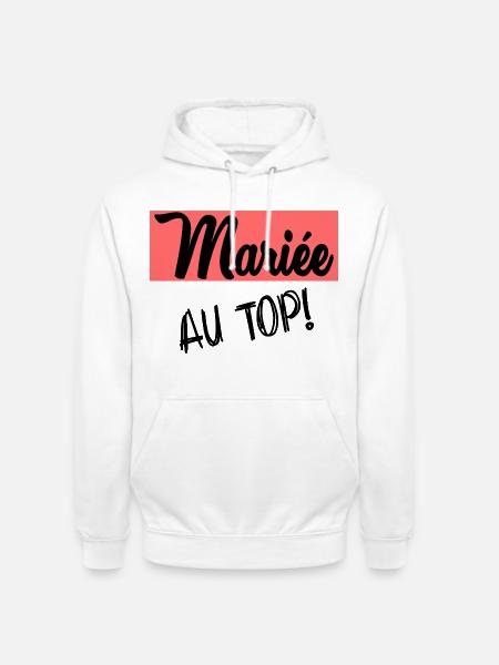 WEDDING. BRIDE-TO-BE - Unisex Hoodie - white