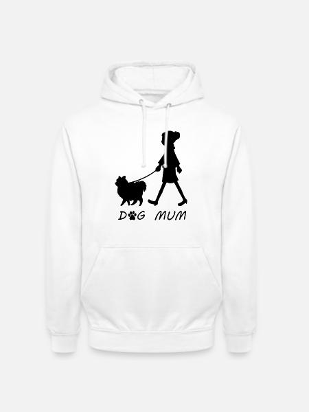 Dog Mum - Unisex Hoodie - white